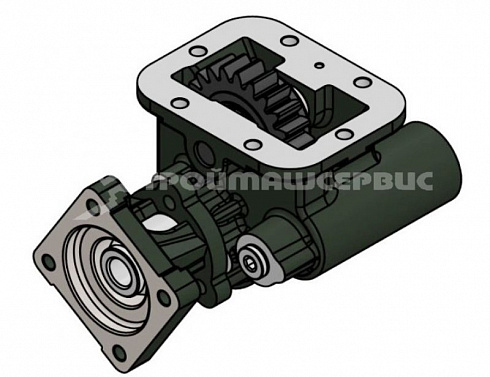 Коробка отбора мощности 21610ROHUR+5AU00034076 (Hipomak)