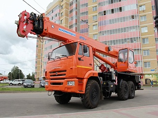 Автокраны производства ОАО Клинцовский автокрановый завод
