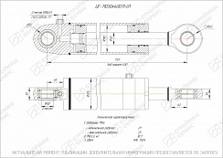 ГИДРОЦИЛИНДР РАБОЧЕГО ОРГАНА ЦГ-110.50Х400.11-01