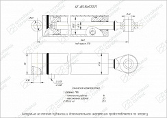 ГИДРОЦИЛИНДР РАБОЧЕГО ОРГАНА ЦГ-80.35Х570.21