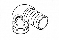 Патрубок для аксиально поршневого насоса 90 градусов (5RE11490112ME)
