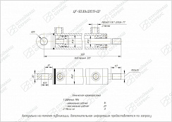 ГИДРОЦИЛИНДР РАБОЧЕГО ОРГАНА ЦГ-50.30Х320.13-02