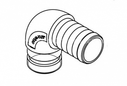 Патрубок для аксиально поршневого насоса 90 градусов (5RE11490112ME)