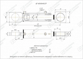 ГИДРОЦИЛИНДР РАБОЧЕГО ОРГАНА ЦГ-60.40Х143.21