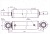 ГИДРОЦИЛИНДР НАКЛОНА МАНИПУЛЯТОРА ЦГ-80.35Х680.11 (КО-413.08.02.000, Ц20-85-35-680.11Д)