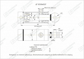 ГИДРОЦИЛИНДР РАБОЧЕГО ОРГАНА ЦГ-50.30Х60.22