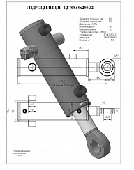 Гидроцилиндр ЦГ-80.50х200.32