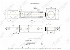 ГИДРОЦИЛИНДР РАБОЧЕГО ОРГАНА ЦГ-60.45Х150.21